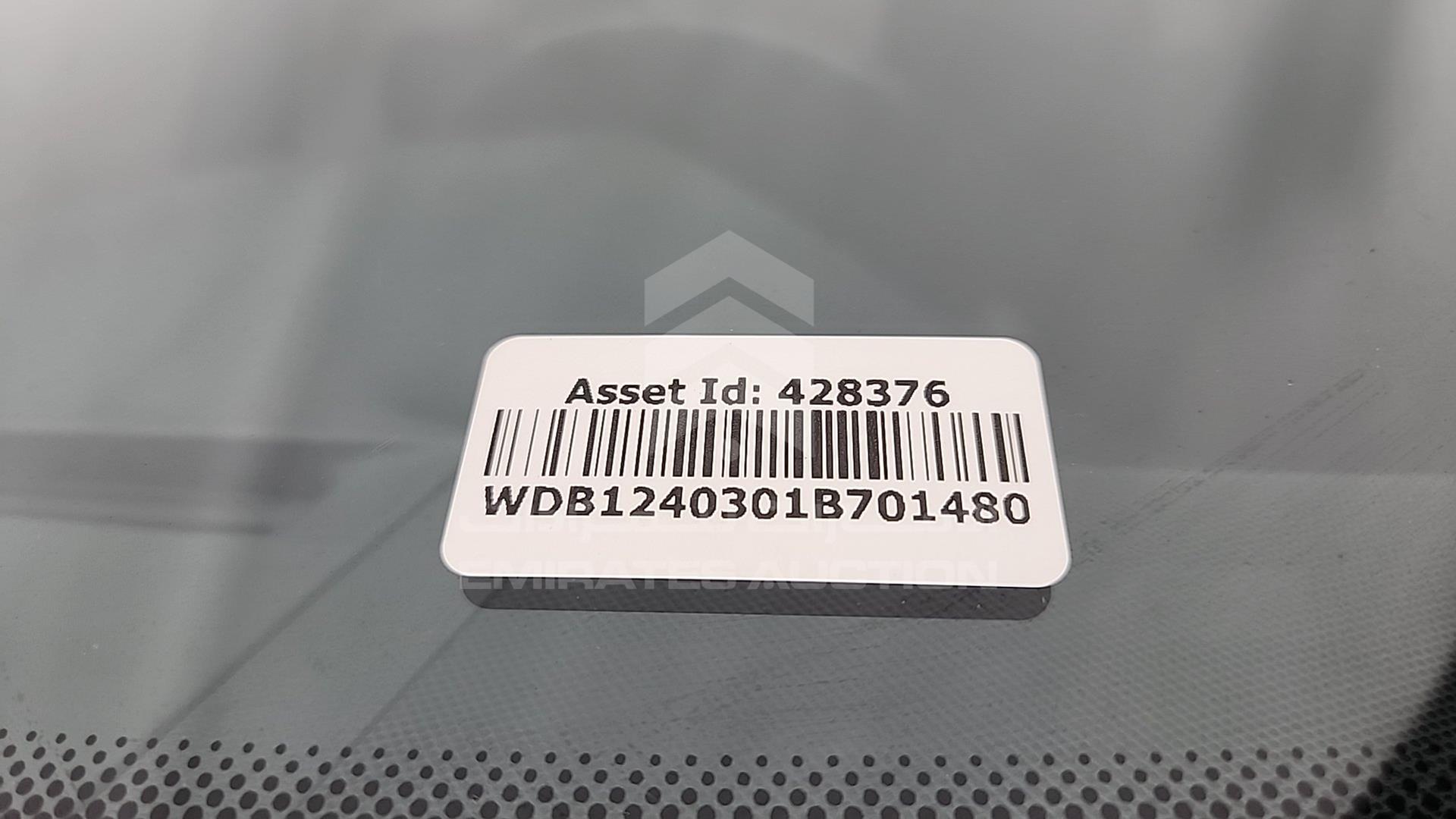 1992 MERCEDES E 300 VIN: WDB1240301B701480