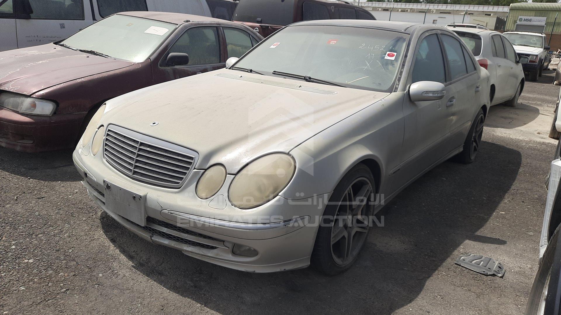 2003 MERCEDES E500 VIN: WDBUF70J73A124944