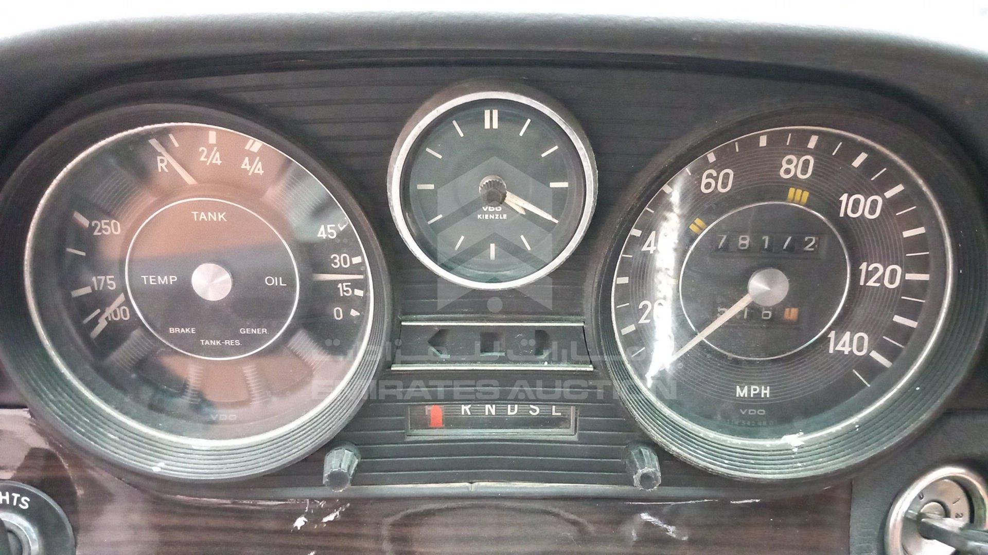 1973 MERCEDES 280 VIN: 11407312001663