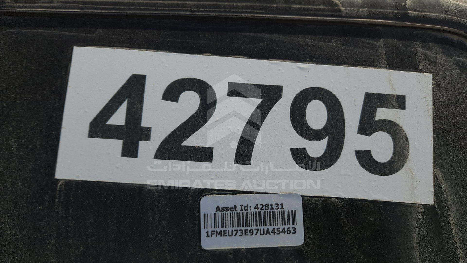 2007 FORD EXPLORER VIN: 1FMEU73E97UA45463