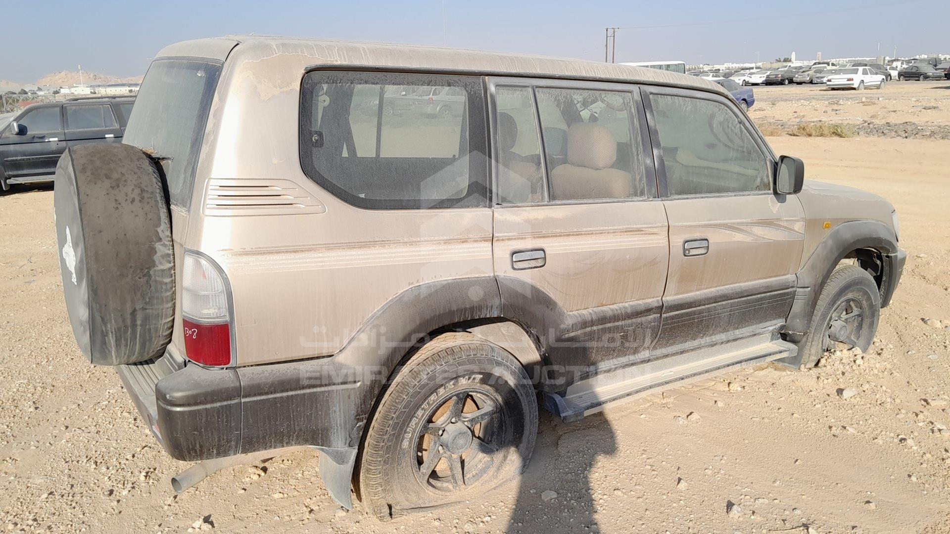 2000 TOYOTA PRADO VIN: JT3BM99J4Y0034844