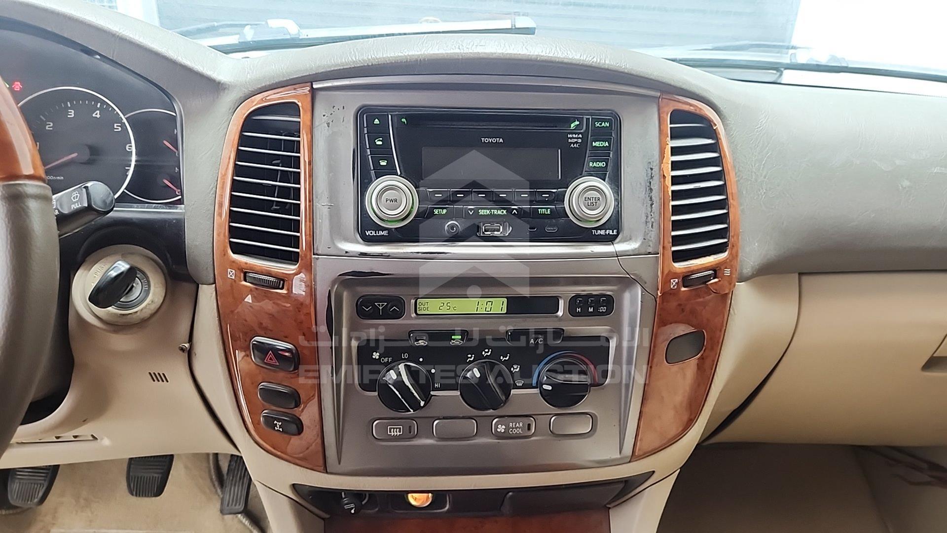 2000 TOYOTA LAND CRUISER VIN: JT3HJ09J2Y0017426