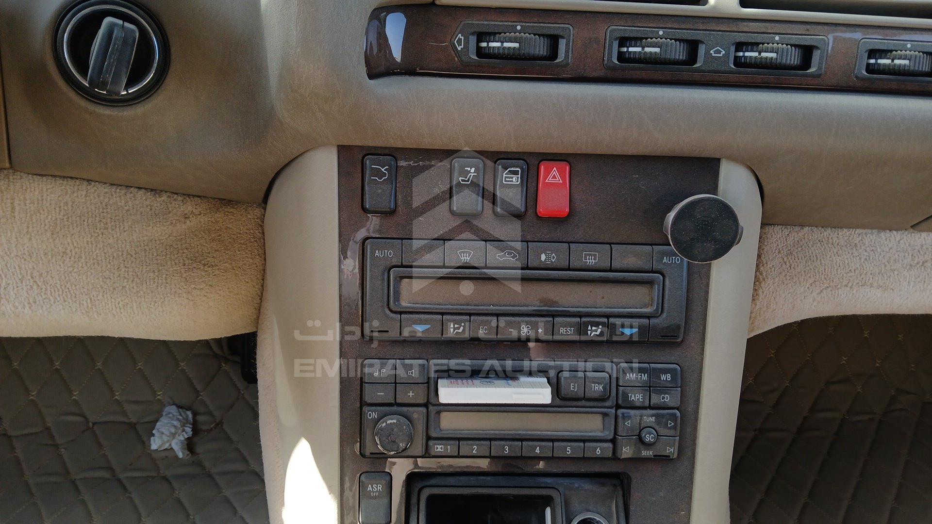 1997 MERCEDES S420 VIN: WDBGA43G9VA369337