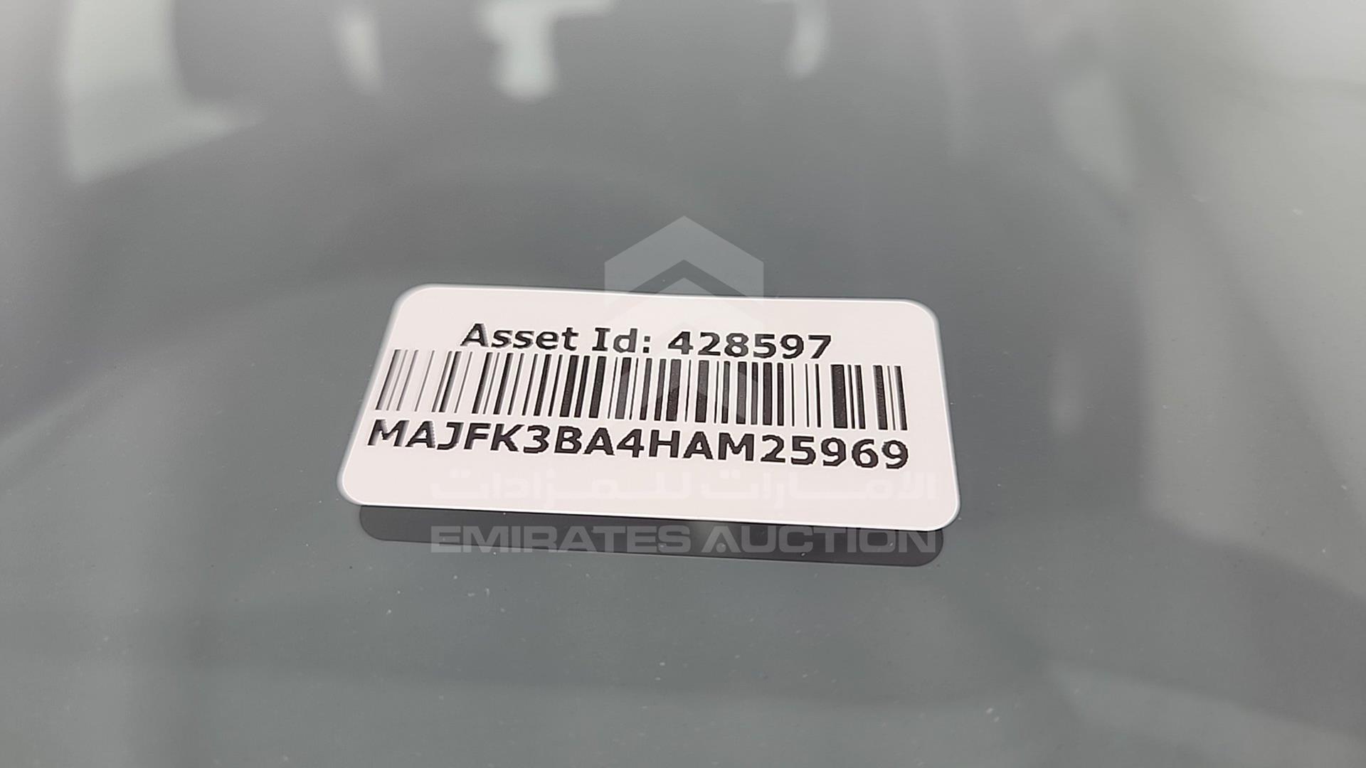 2017 FORD ECOSPORT VIN: MAJFK3BA4HAM25969