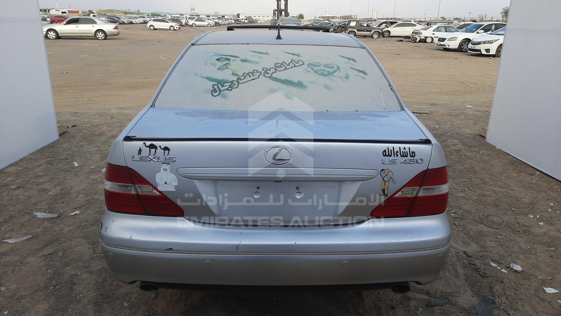 2006 LEXUS LS 430 VIN: JTHBN36F365047783