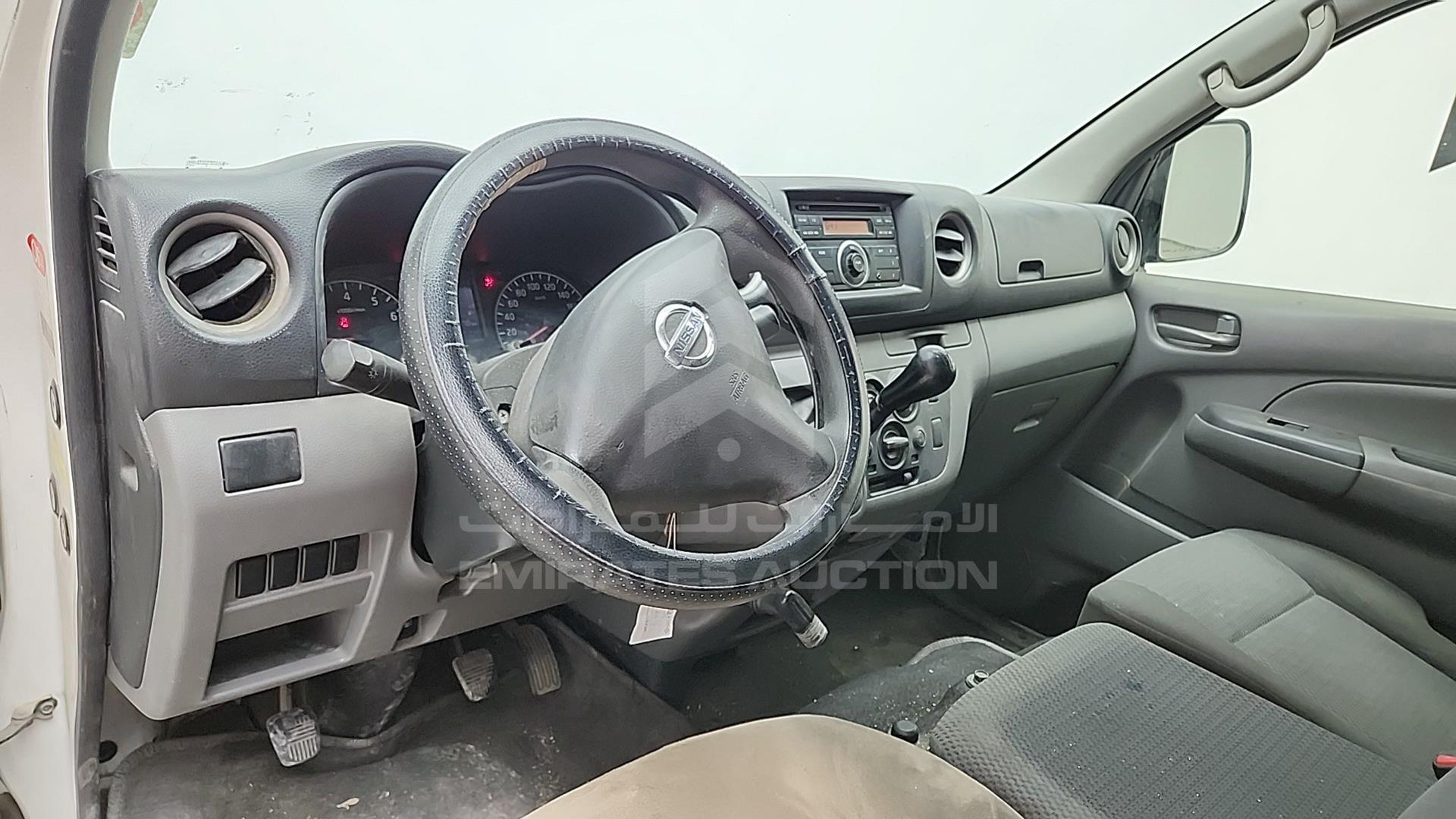 2015 NISSAN URVAN VIN: JN6BE6BSXF9001413