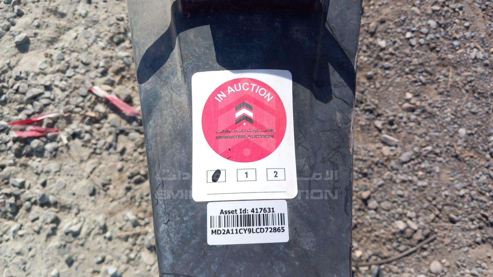 2020 BAJAJ 150 CC VIN: MD2A11CY9LCD72865