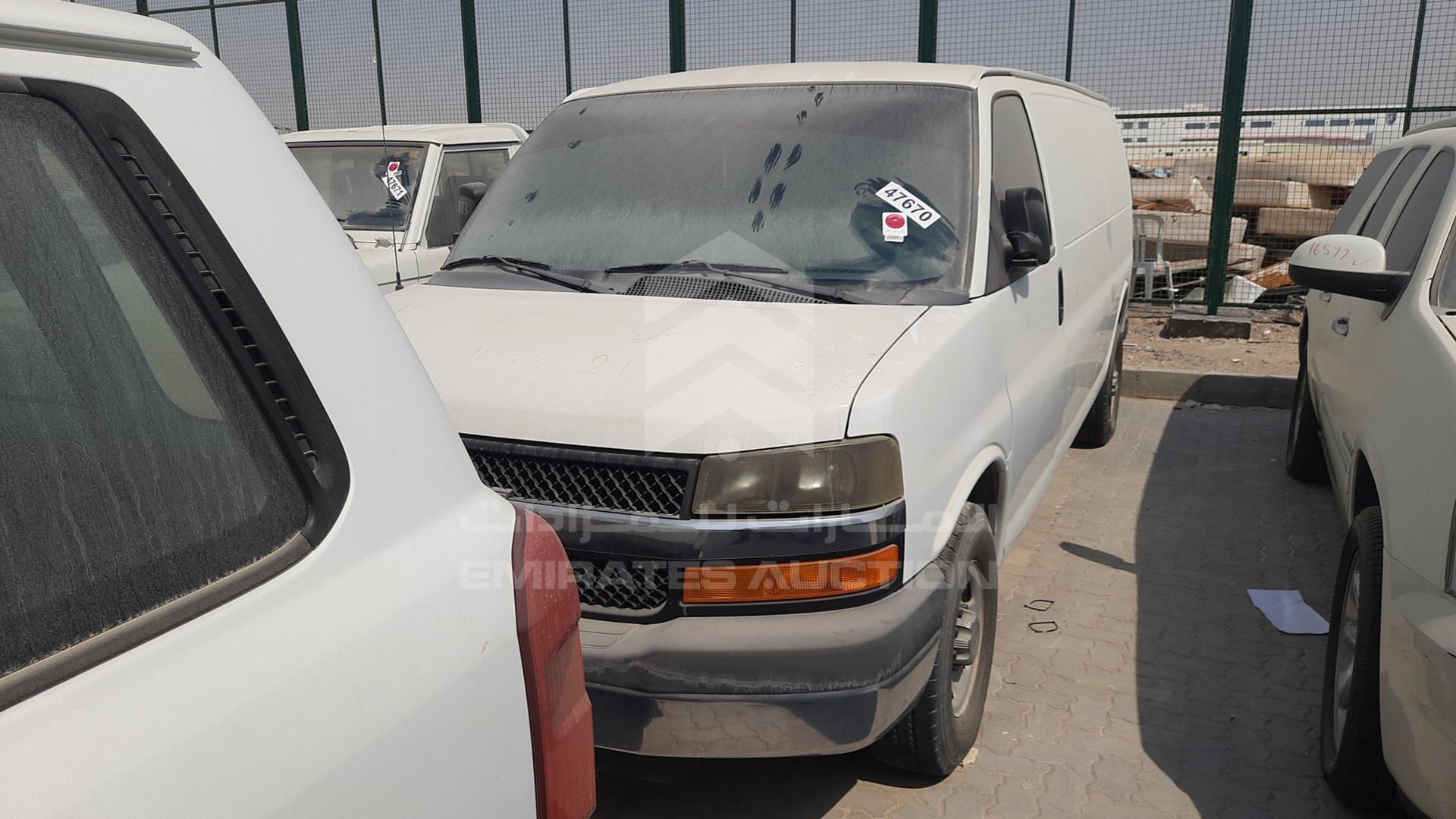 2013 CHEVROLET EXPRESS VIN: 1GCZG8CG8D1173047