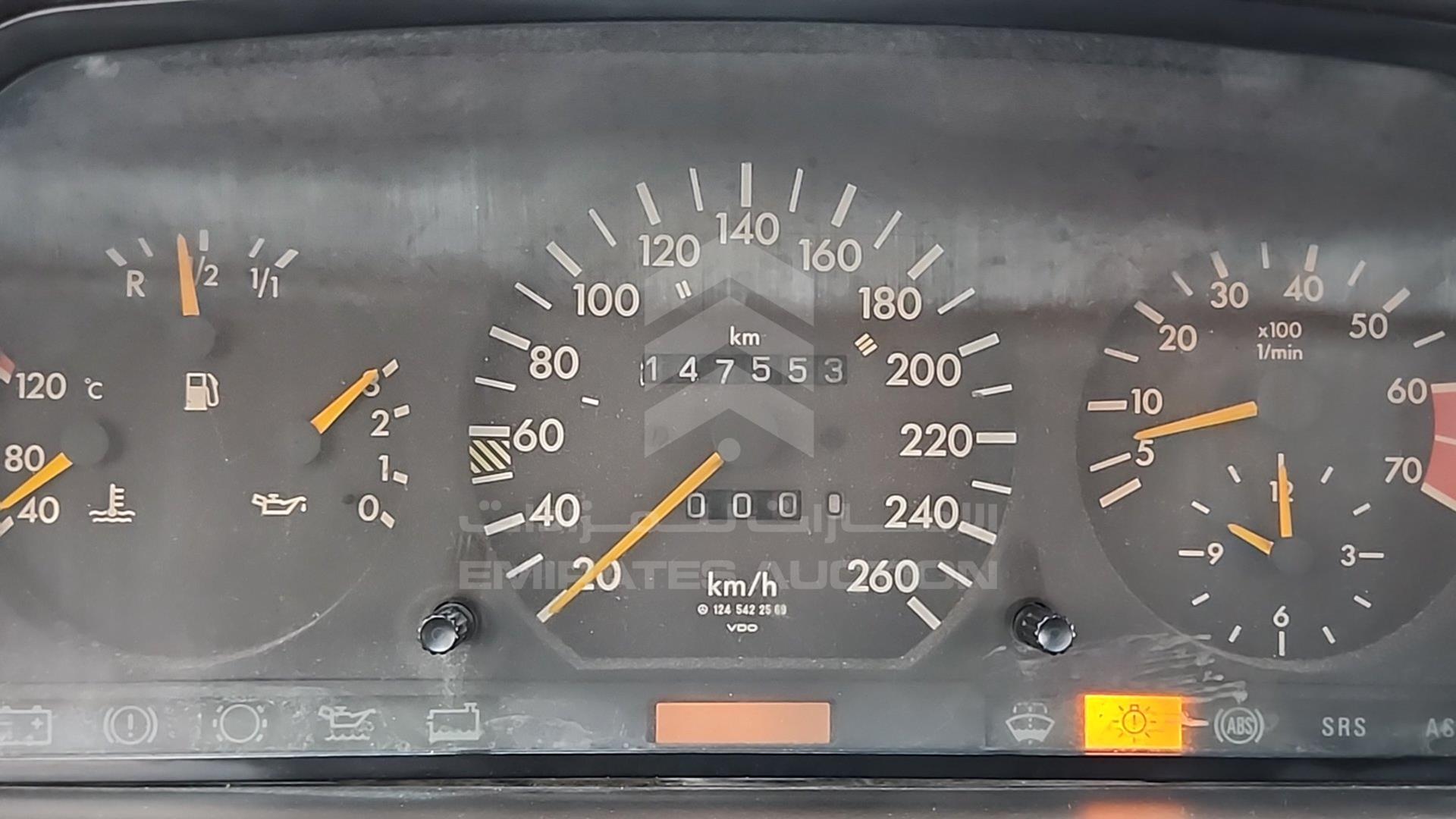 1993 MERCEDES E 500 VIN: WDB1240341B923021