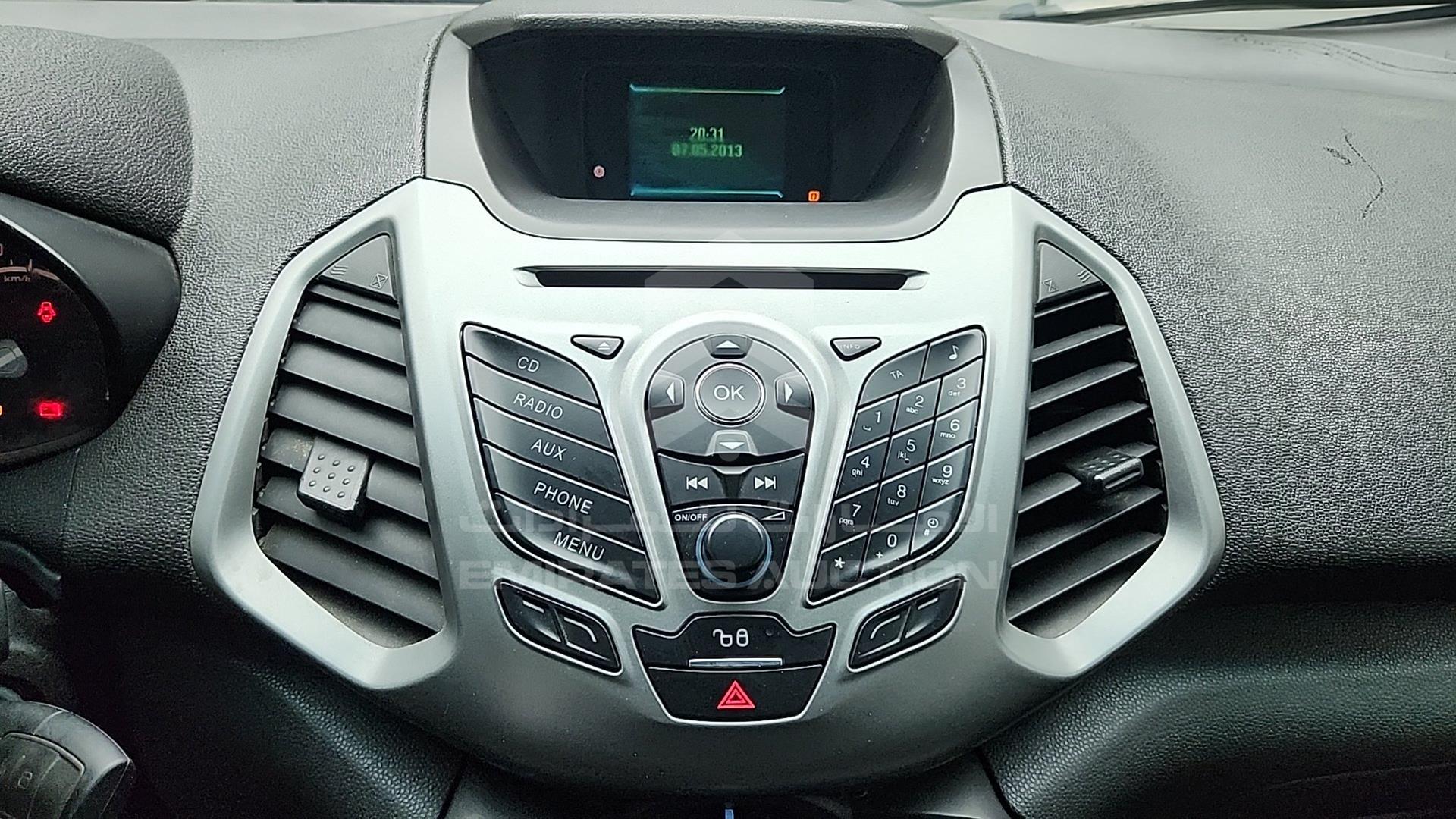 2014 FORD ECOSPORT VIN: MAJTK1BA1EAE08066