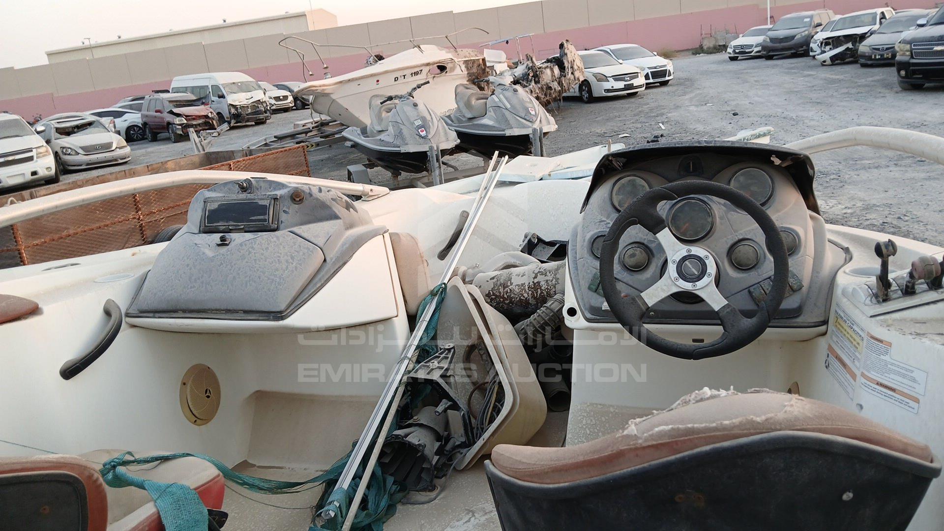 0 BOAT + TROLLEY --- VIN: D069674DXBTRAILER