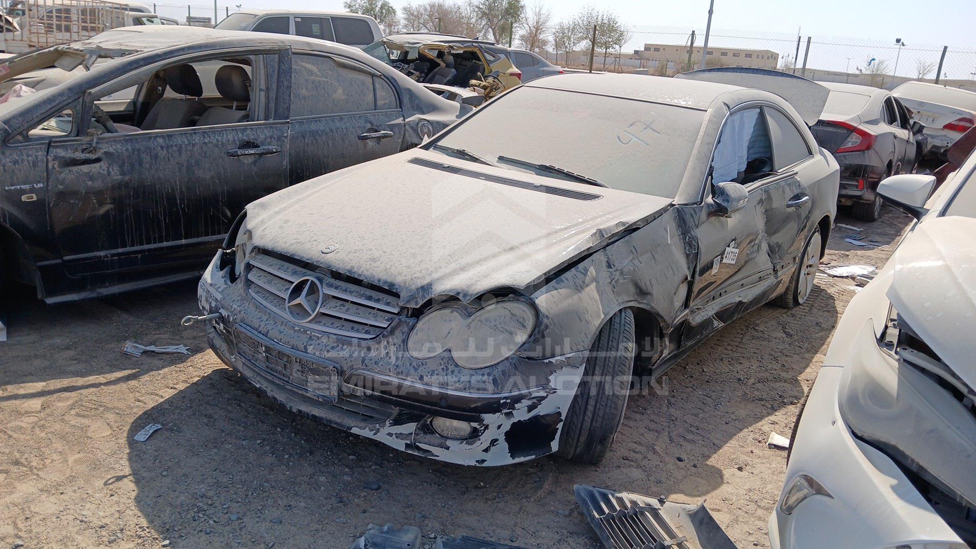2008 MERCEDES CLK 200 VIN: WDB2093411F236143