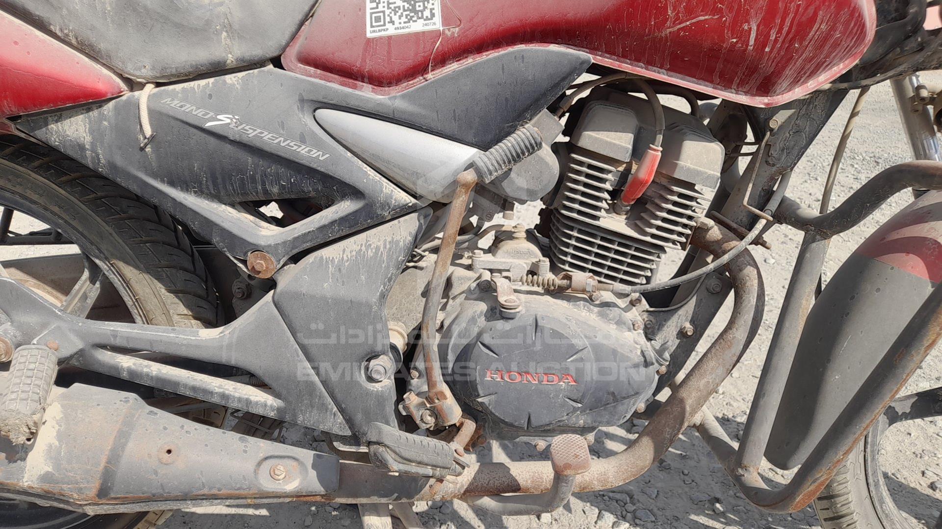 2013 HONDA CBF 150 VIN: ME4KC09CGD8514846