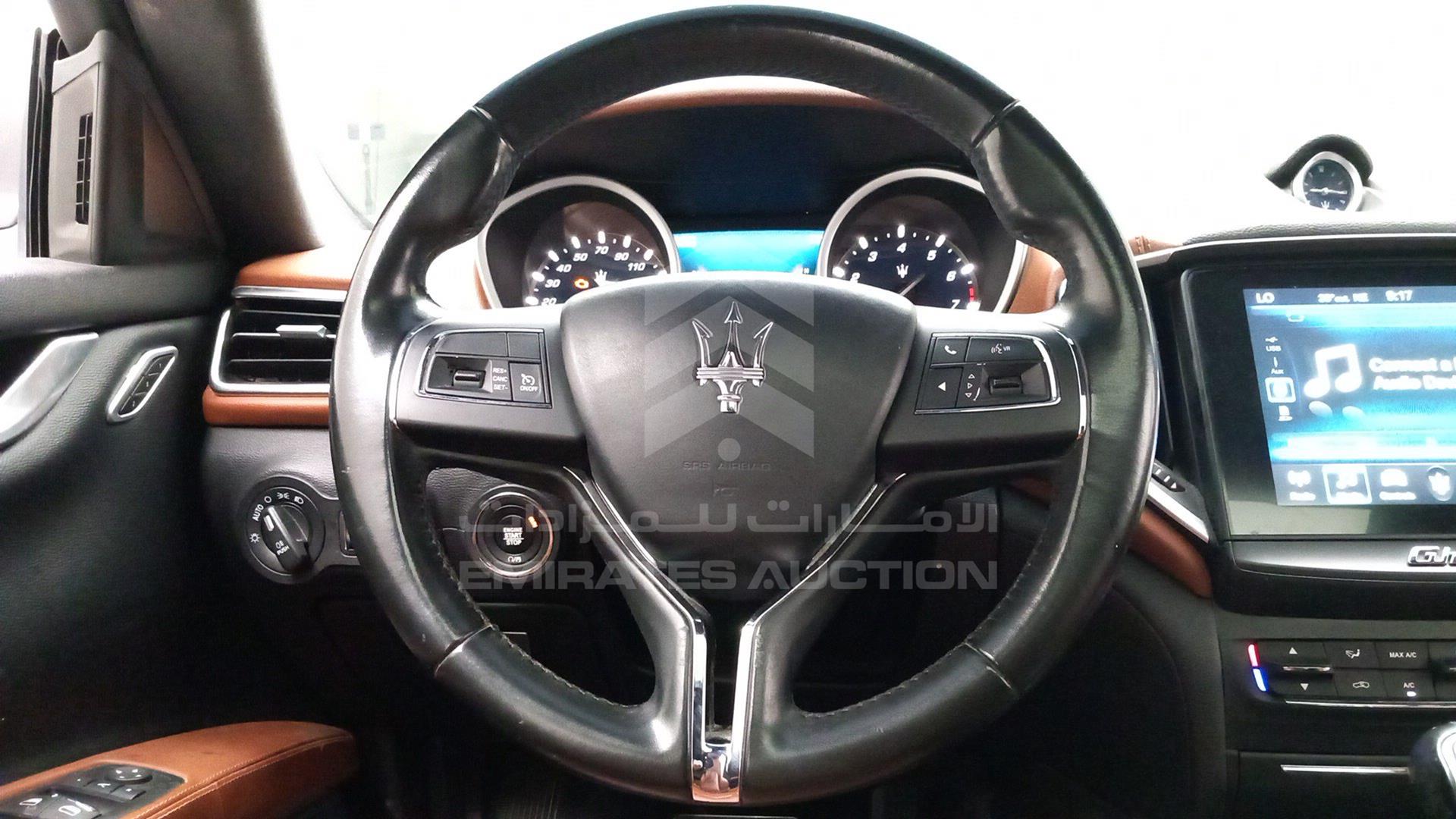2018 MASERATI GHIBLI VIN: ZAM57YTA5J1270871