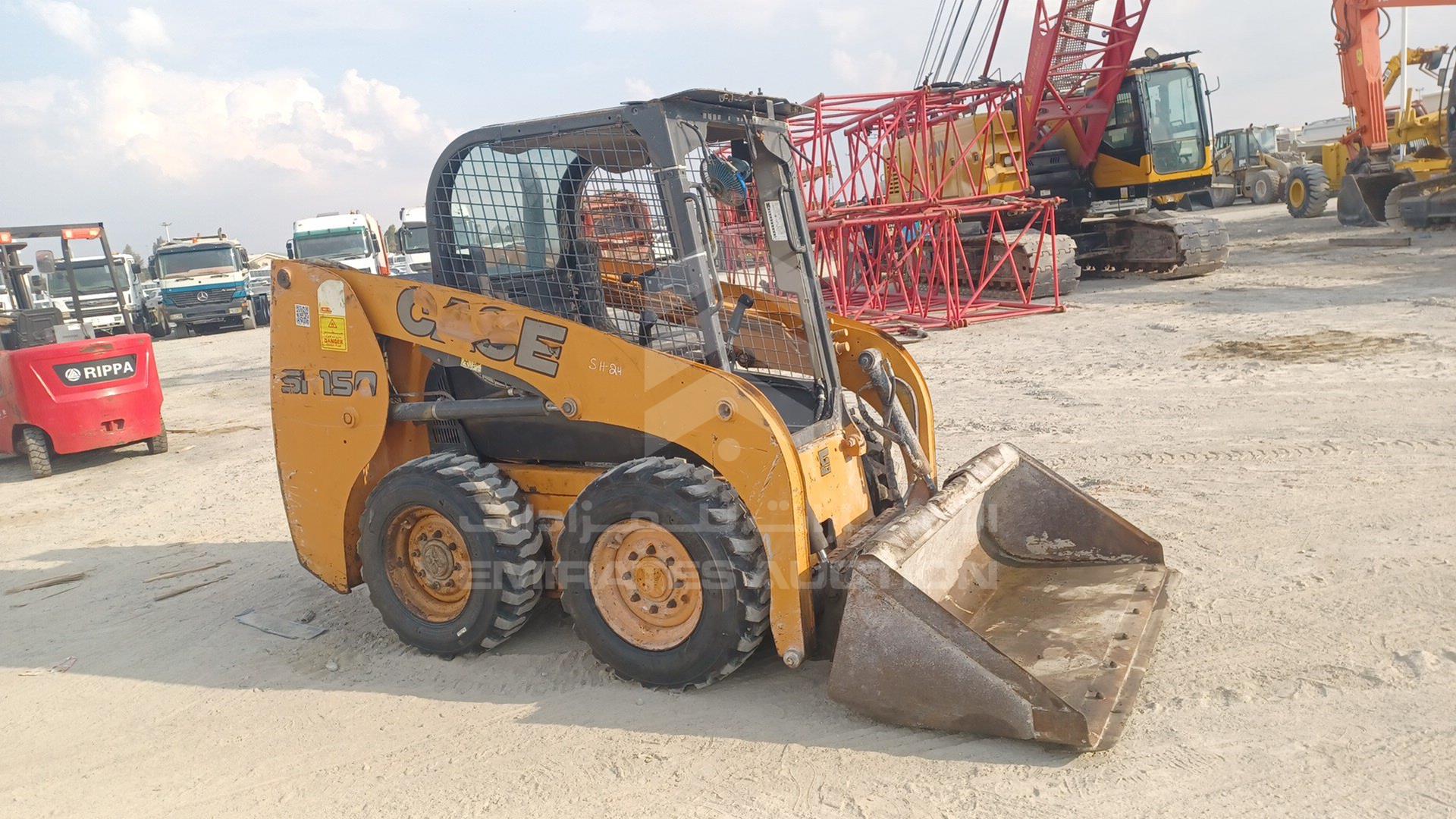2015 CASE SR150 VIN: NEM465262