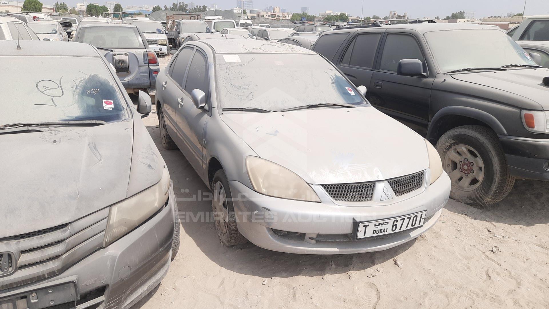 2007 MITSUBISHI LANCER VIN: JMYSRCS1A7U720544