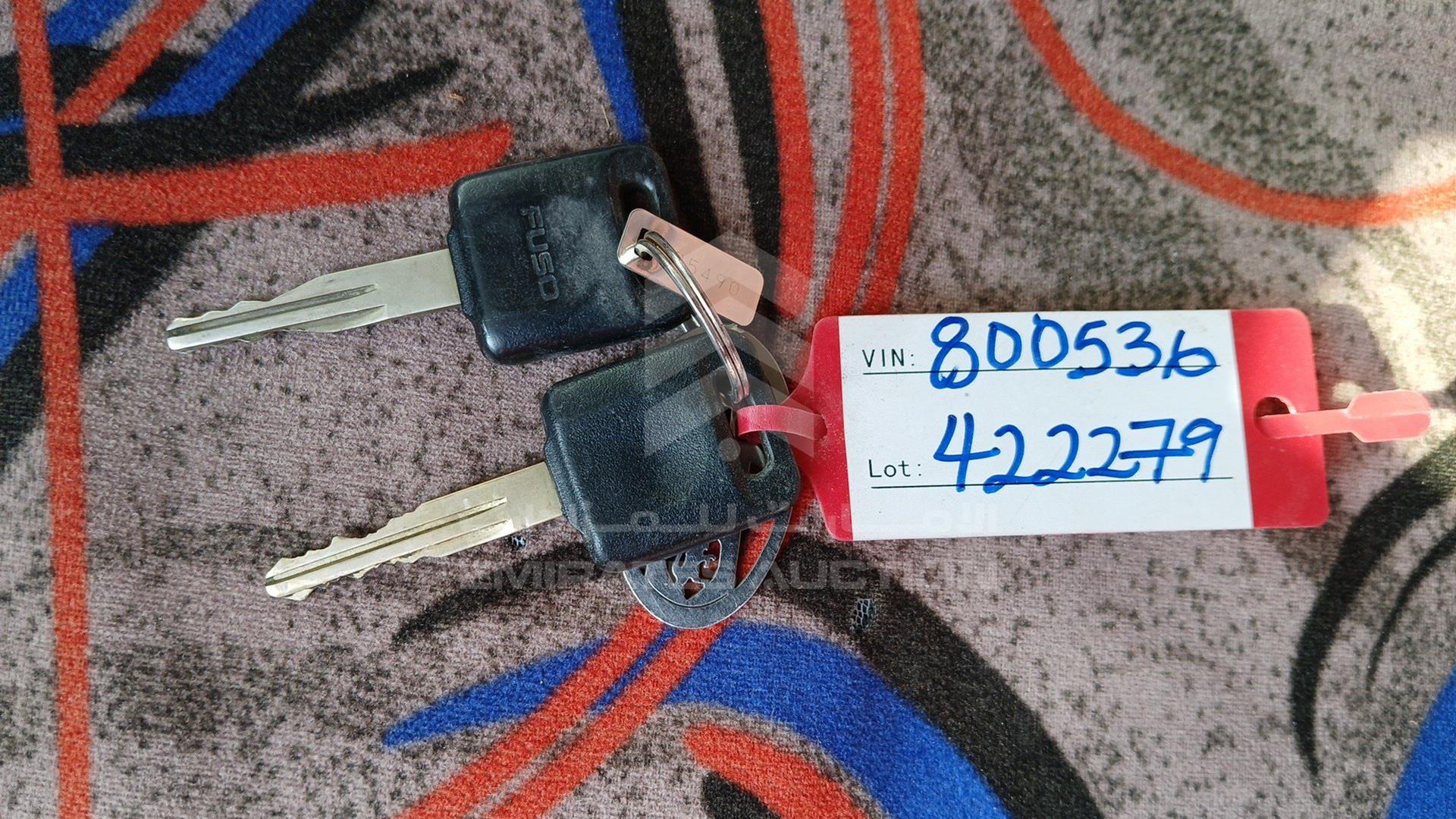 2016 MITSUBISHI CANTER VIN: JN6BE6DS2G9800536