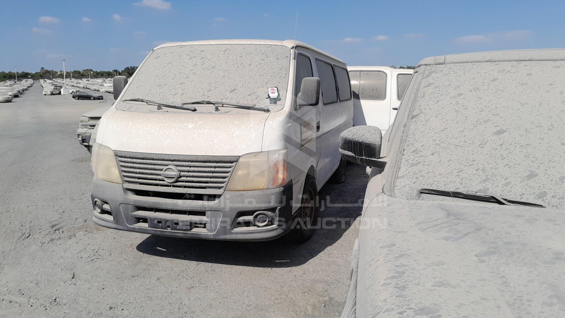 2008 NISSAN URVAN VIN: JN6AE54S48X004535