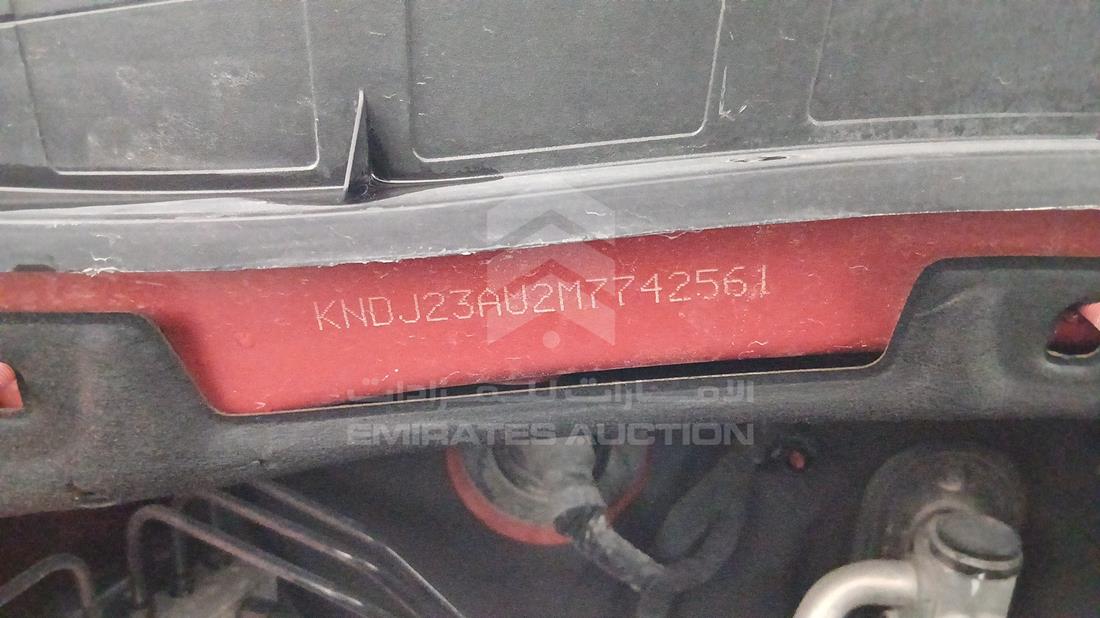 2021 Kia Soul — VIN on Frame — Photo 6
