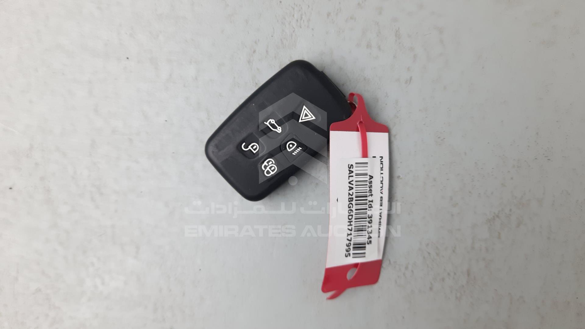 2013 RANGE ROVER EVOQUE VIN: SALVA2BG6DH717995