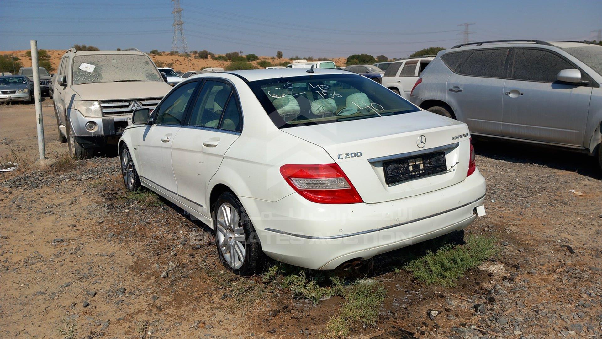 2008 MERCEDES C 180 VIN: WDDGF46X58A126195
