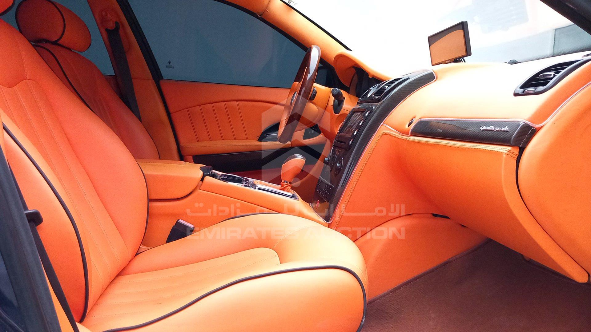 2008 MASERATI QUATTROPORTE VIN: ZAMFG39F180035524