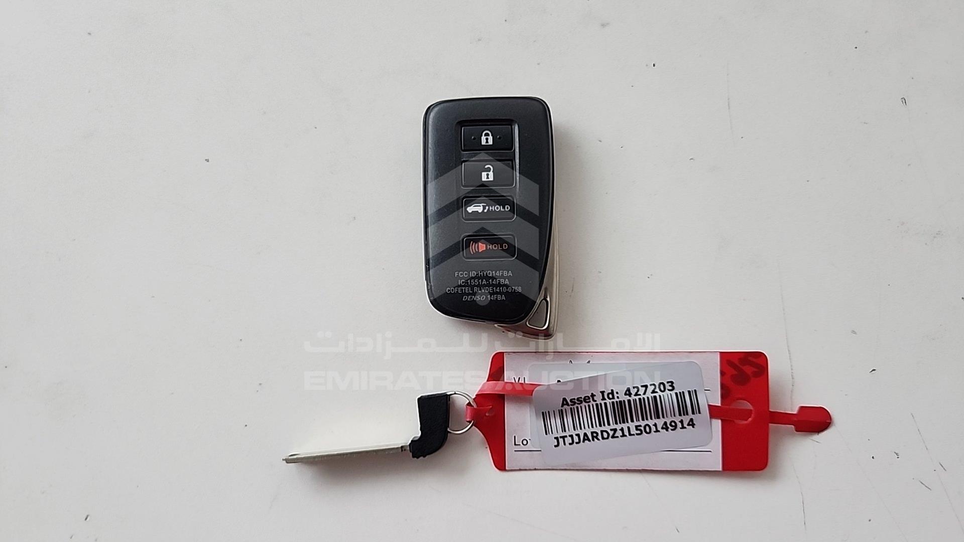 2020 LEXUS NX 300 VIN: JTJJARDZ1L5014914