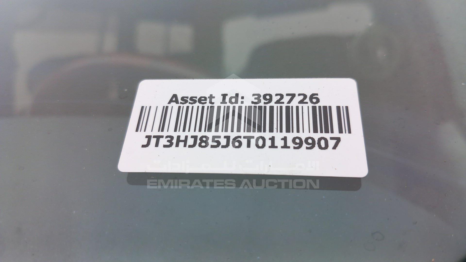 1996 TOYOTA LAND CRUISER VIN: JT3HJ85J6T0119907
