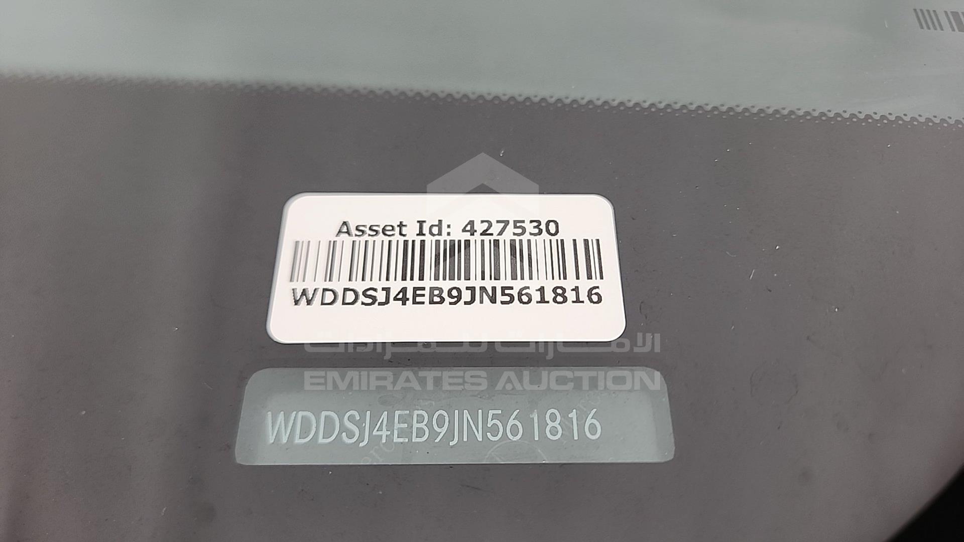 2018 MERCEDES CLA 250 VIN: WDDSJ4EB9JN561816