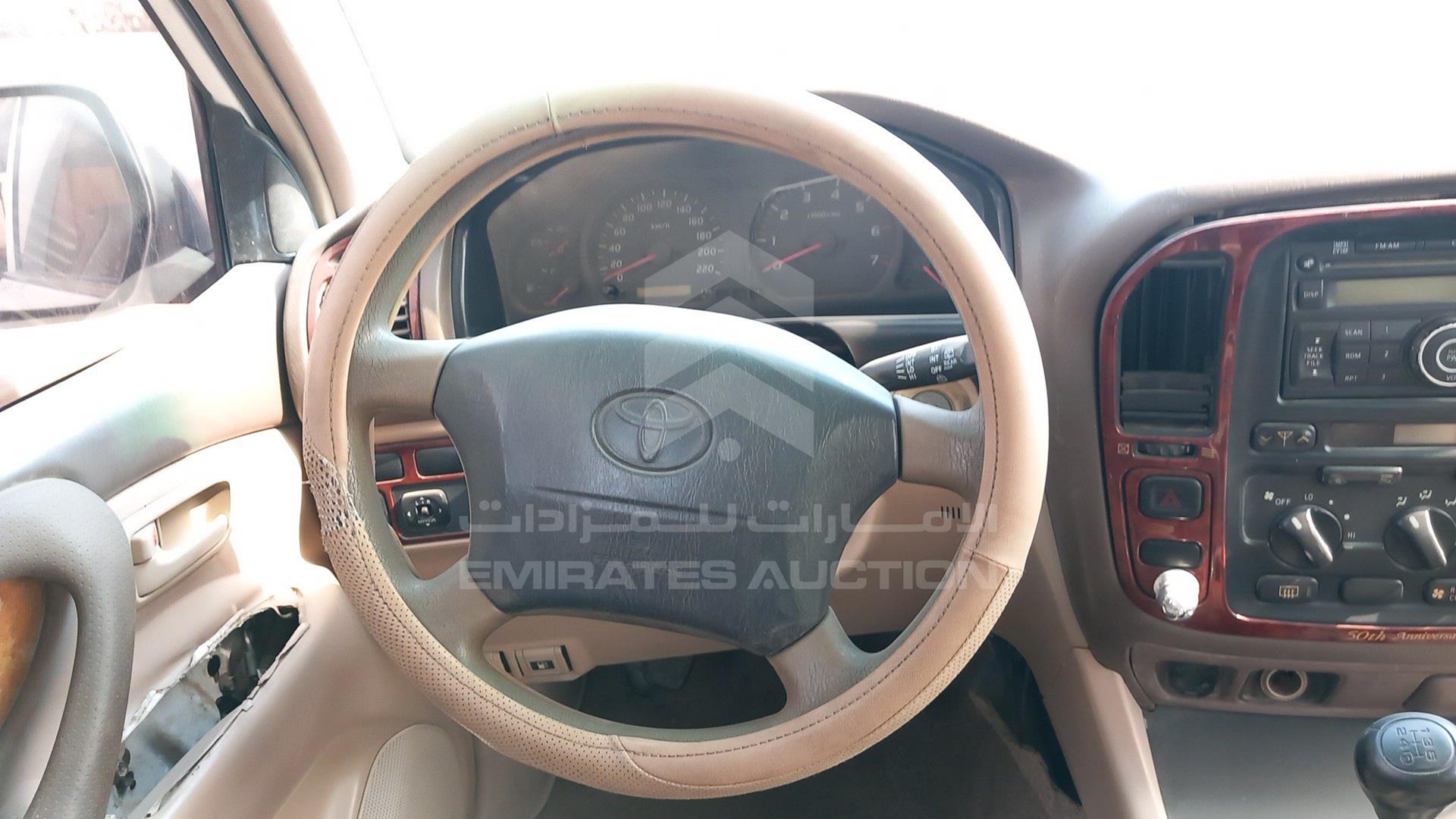 2001 TOYOTA LAND CRUISER VIN: JTEHJ09JX15016752