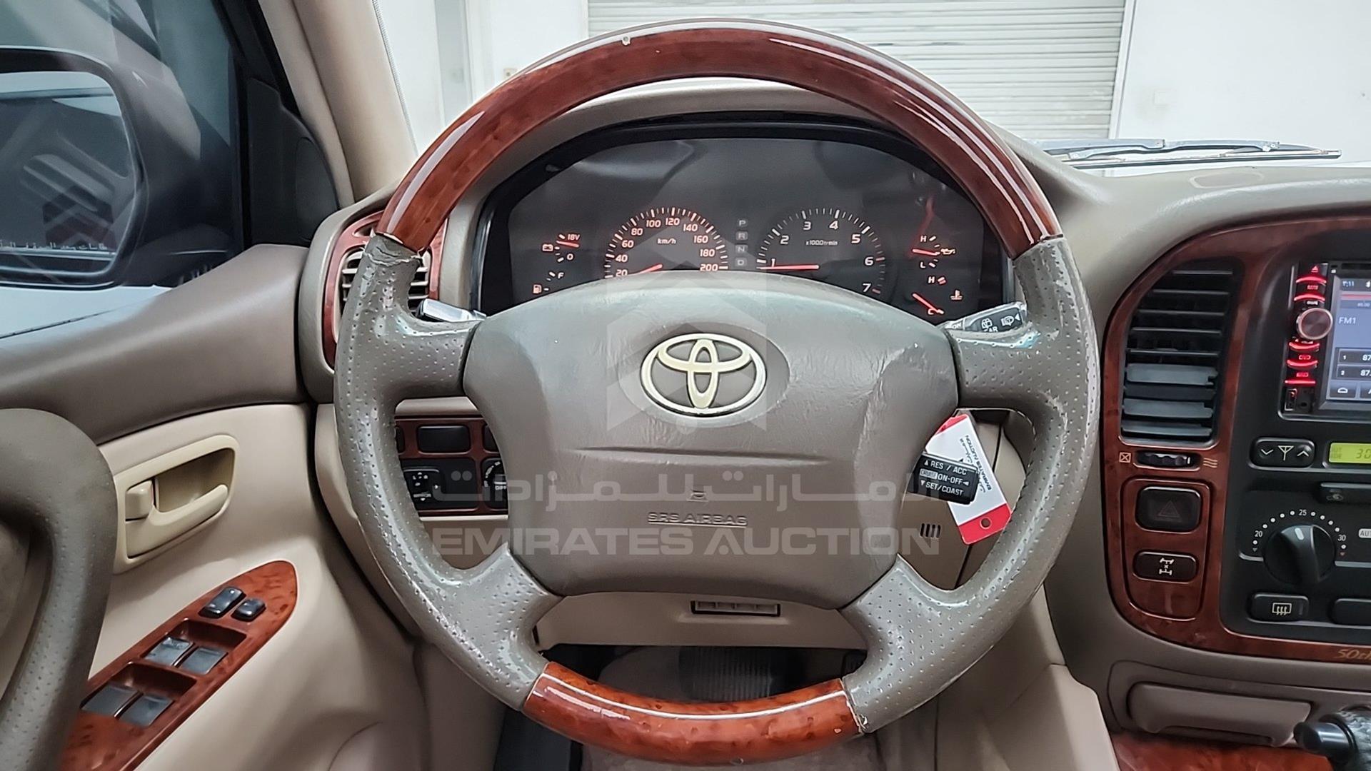 2001 TOYOTA LAND CRUISER VIN: JTEHT05J012009553