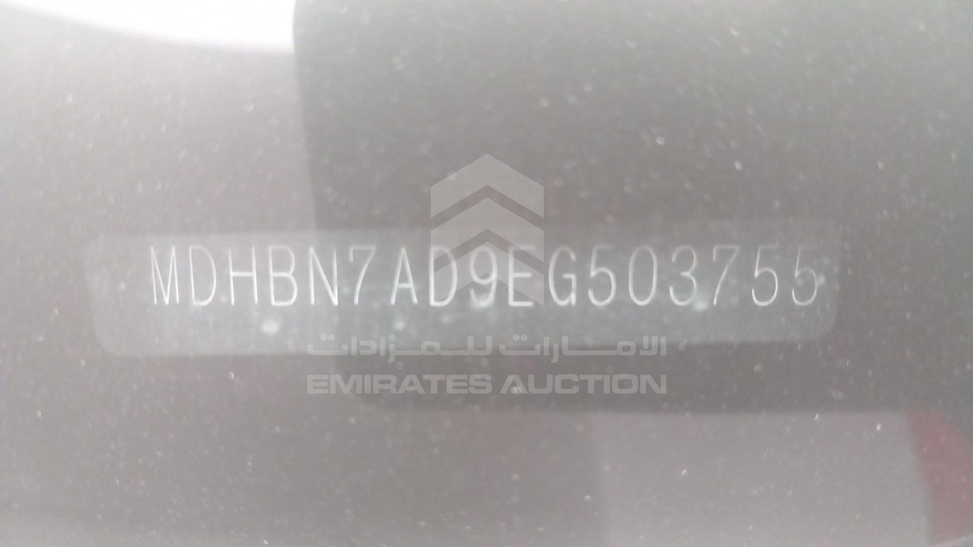 2014 NISSAN SUNNY VIN: MDHBN7AD9EG503755