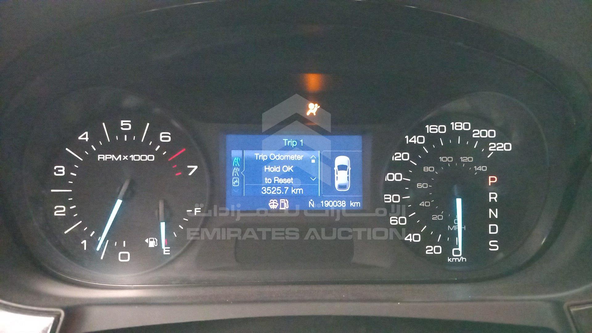 2013 FORD EDGE VIN: 2FMDK4GCXDBA25085