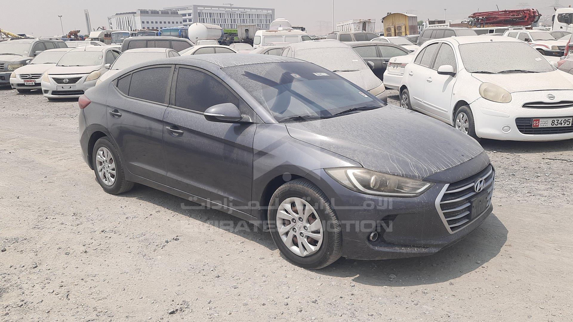 2017 HYUNDAI ELANTRA VIN: KMHD741C5HU128330