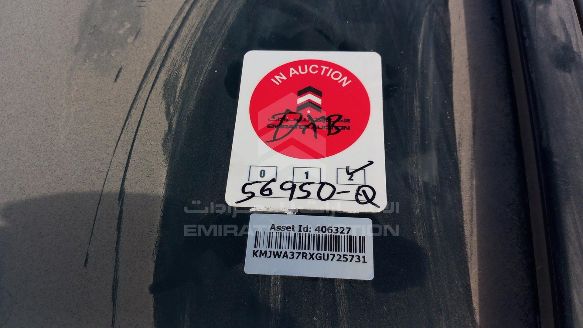 2016 HYUNDAI H1 VIN: KMJWA37RXGU725731