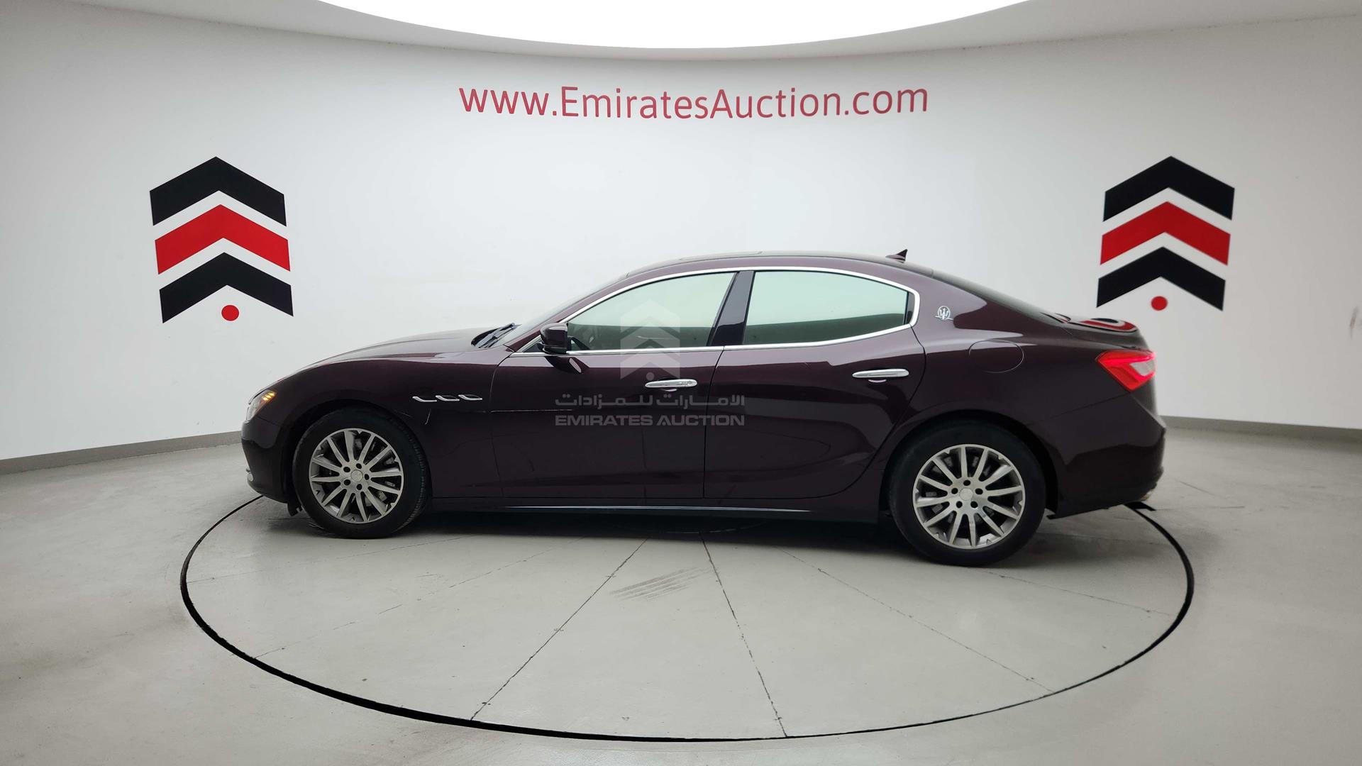 2014 MASERATI GHIBLI VIN: ZAMRS57F2E1109940