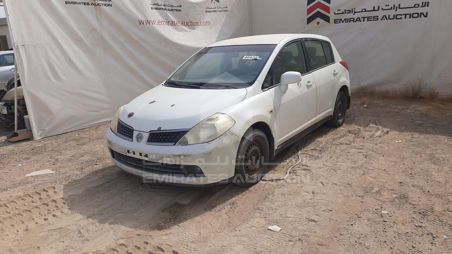 2007 NISSAN TIIDA VIN: JN1CC13C27T000190