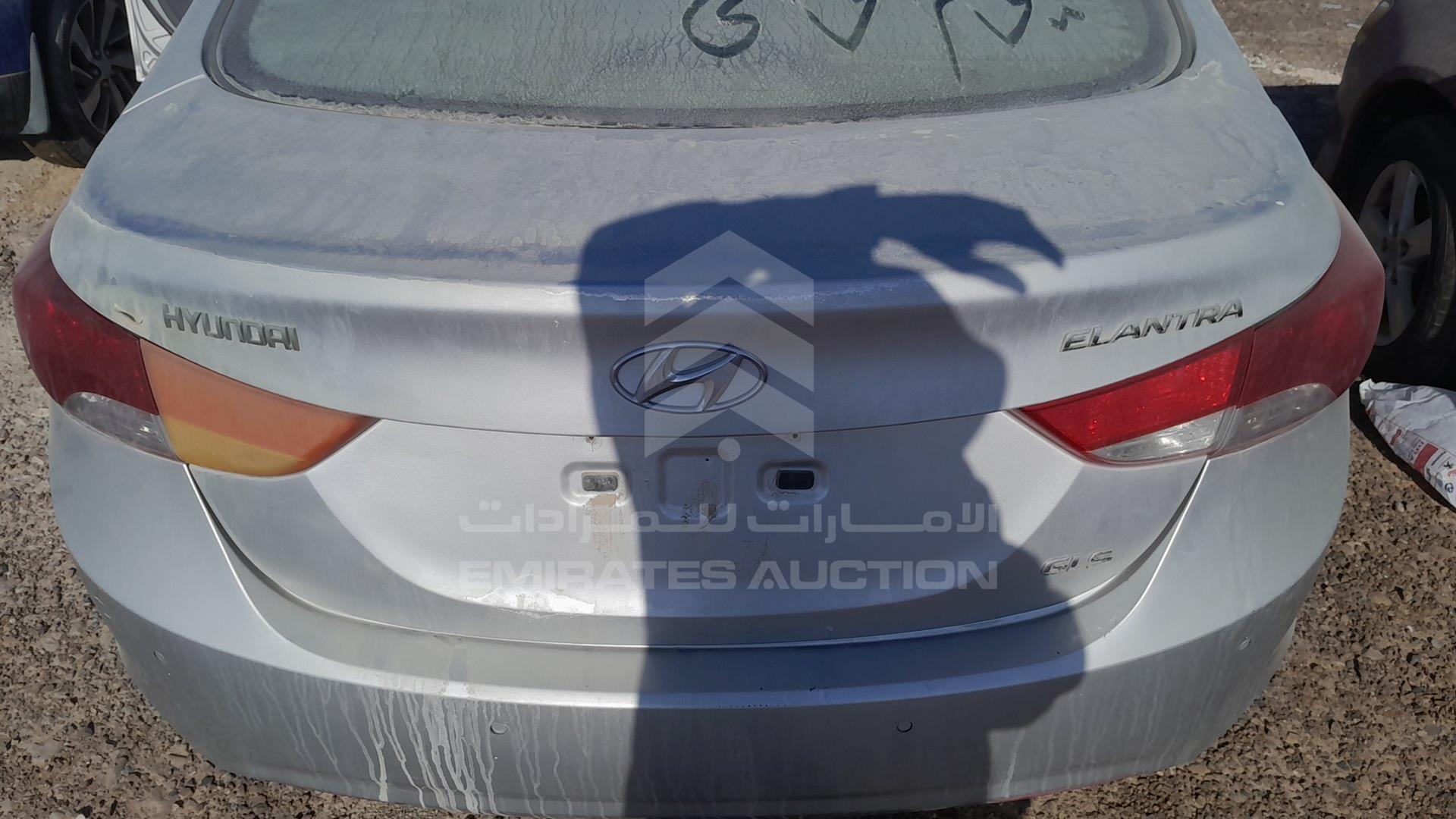 2012 HYUNDAI ELANTRA VIN: KMHDH41EXCU506925