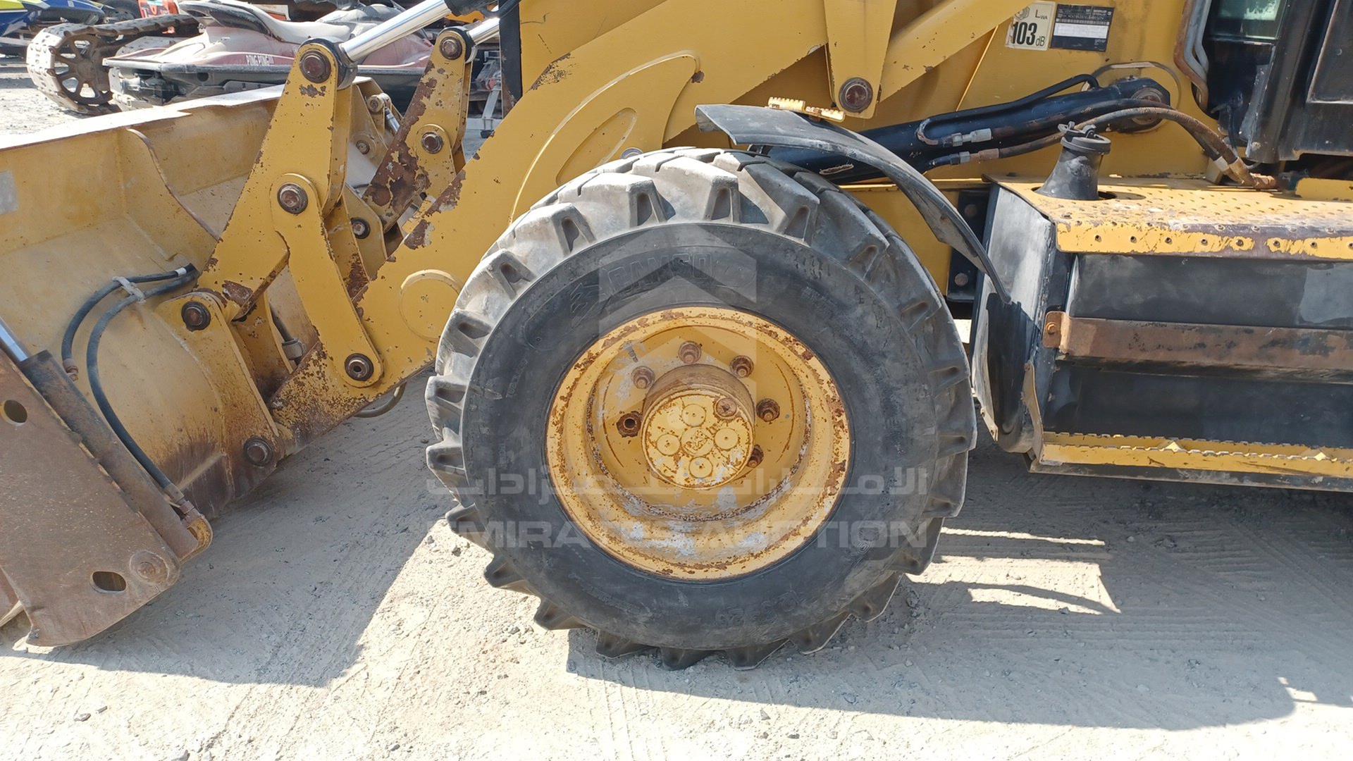 2012 CATERPILLAR 428F VIN: CAT0428FKLBH00167