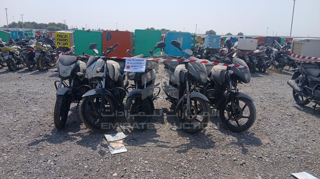 5 Motorbikes — Full Front View — Photo 1