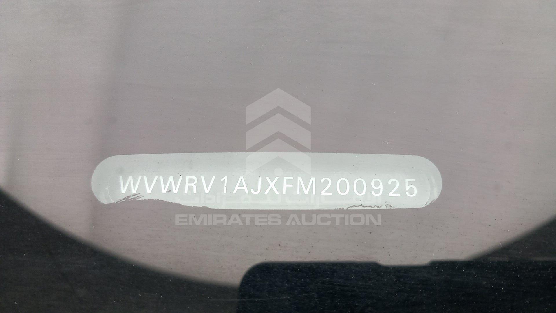 2015 VOLKSWAGEN JETTA VIN: WVWRV1AJXFM200925