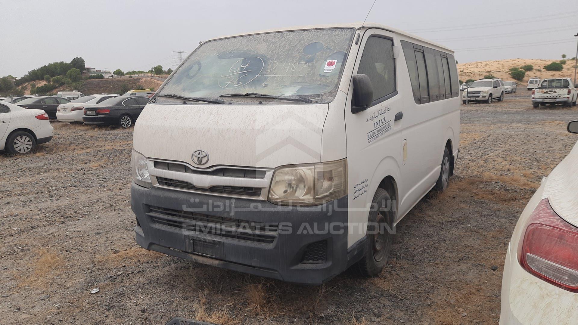 2011 TOYOTA HIACE VIN: JTGJX02PXB5022526