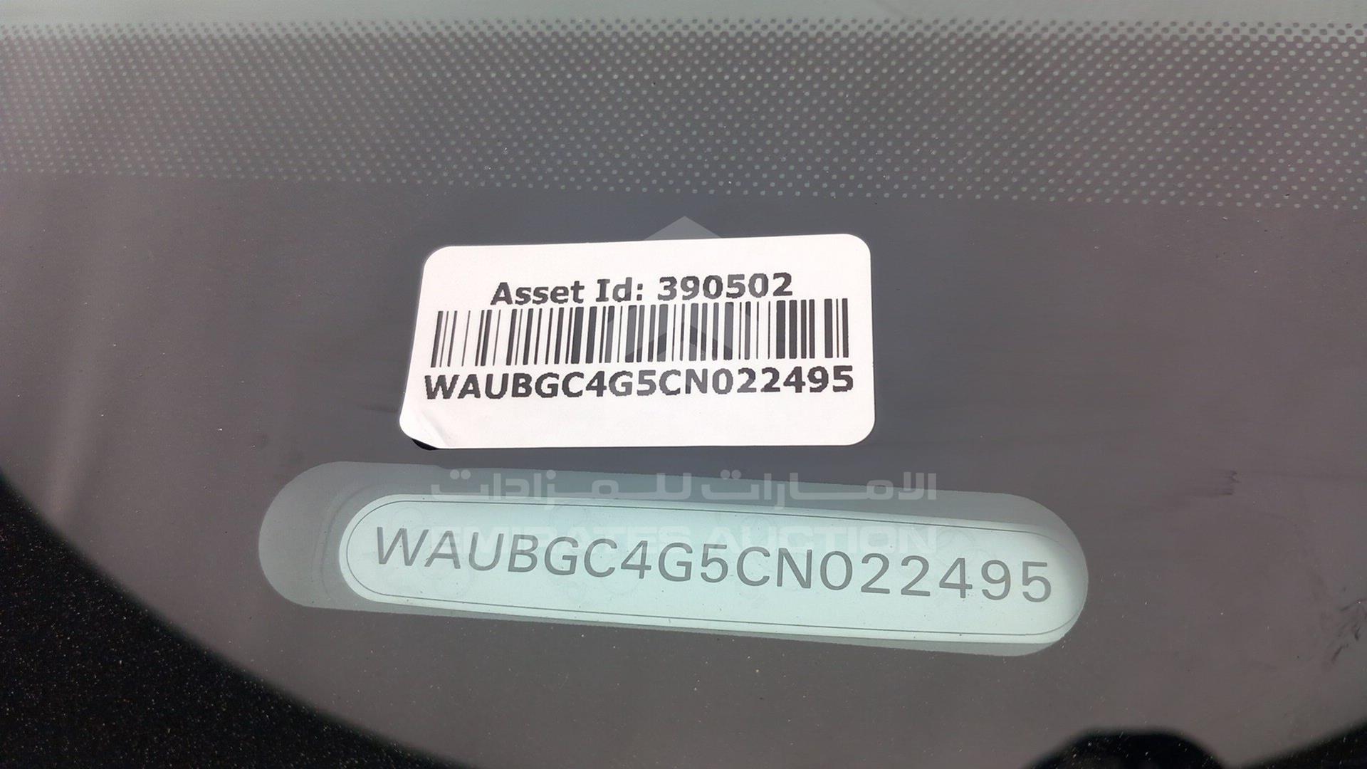 2012 AUDI A6 VIN: WAUBGC4G5CN022495