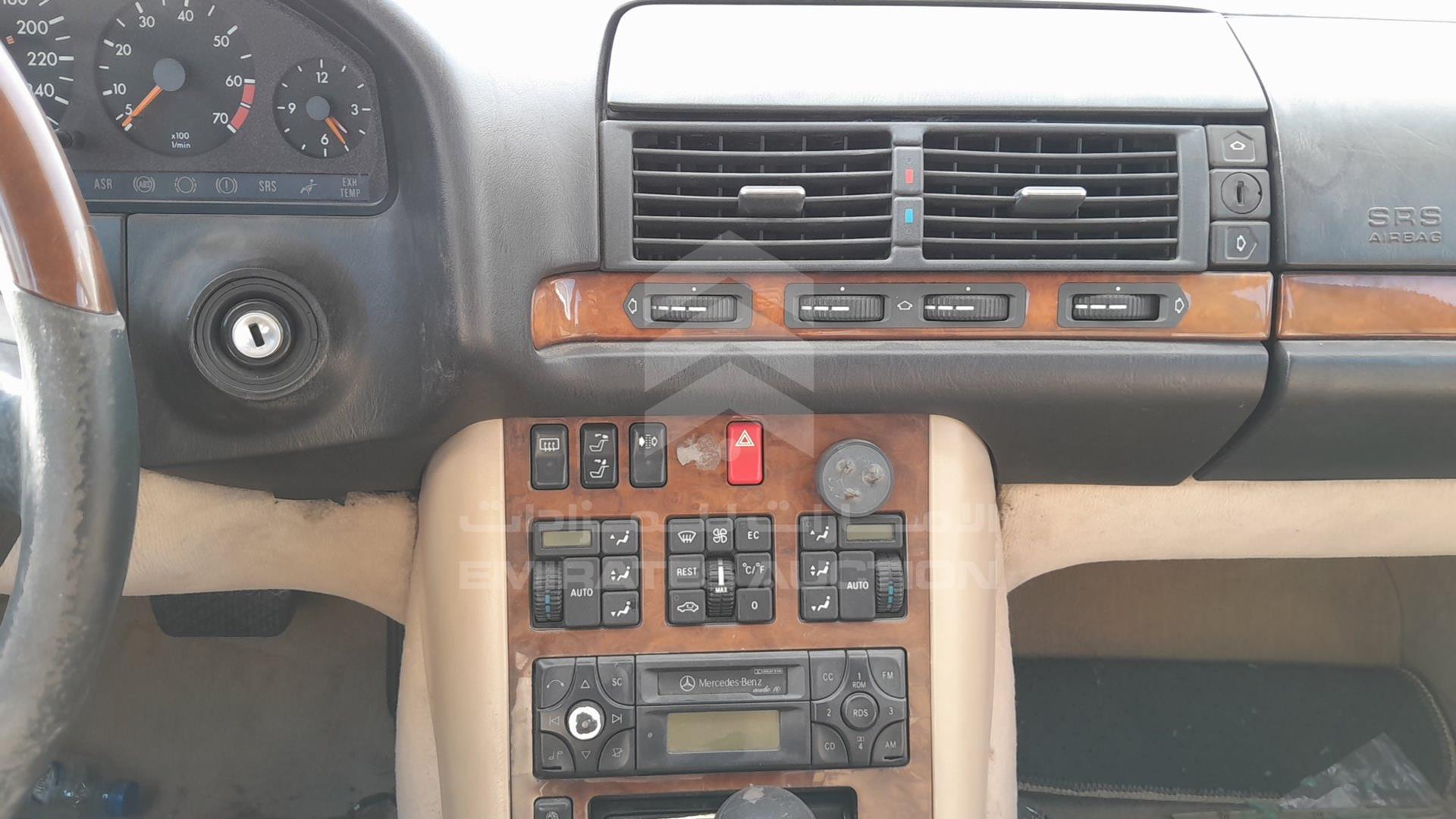 1992 MERCEDES SEL 600 VIN: WDB1400571A041325