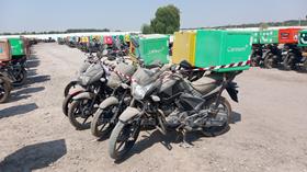 5 Motorbikes — Front Left Angle — Photo 6 — Thumbnail