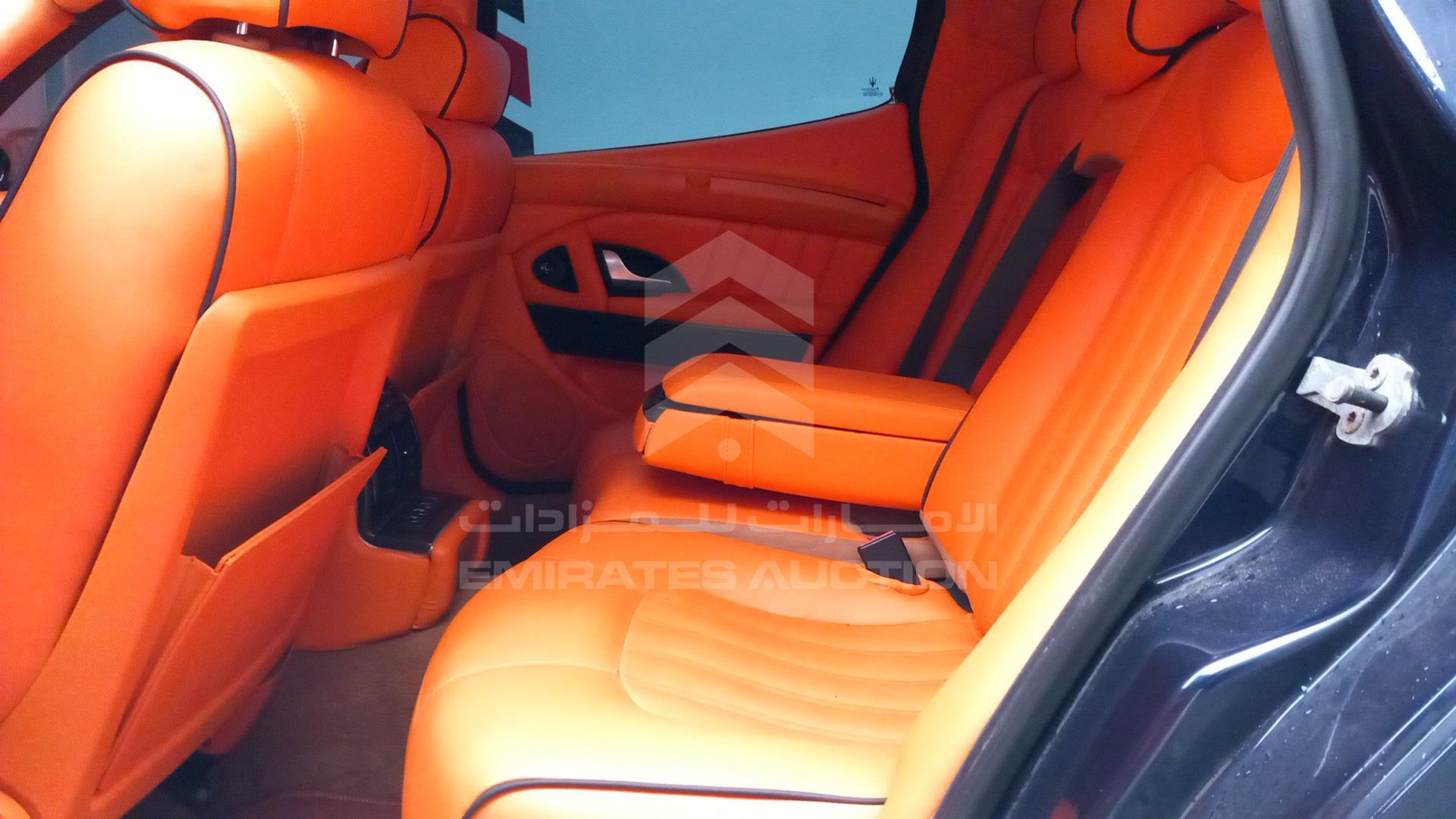 2008 MASERATI QUATTROPORTE VIN: ZAMFG39F180035524