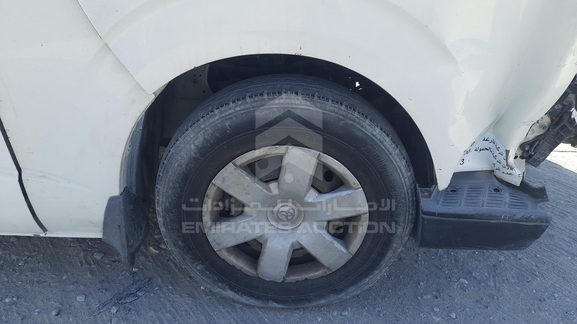 2013 TOYOTA HIACE VIN: JTFHX02P9D0078508