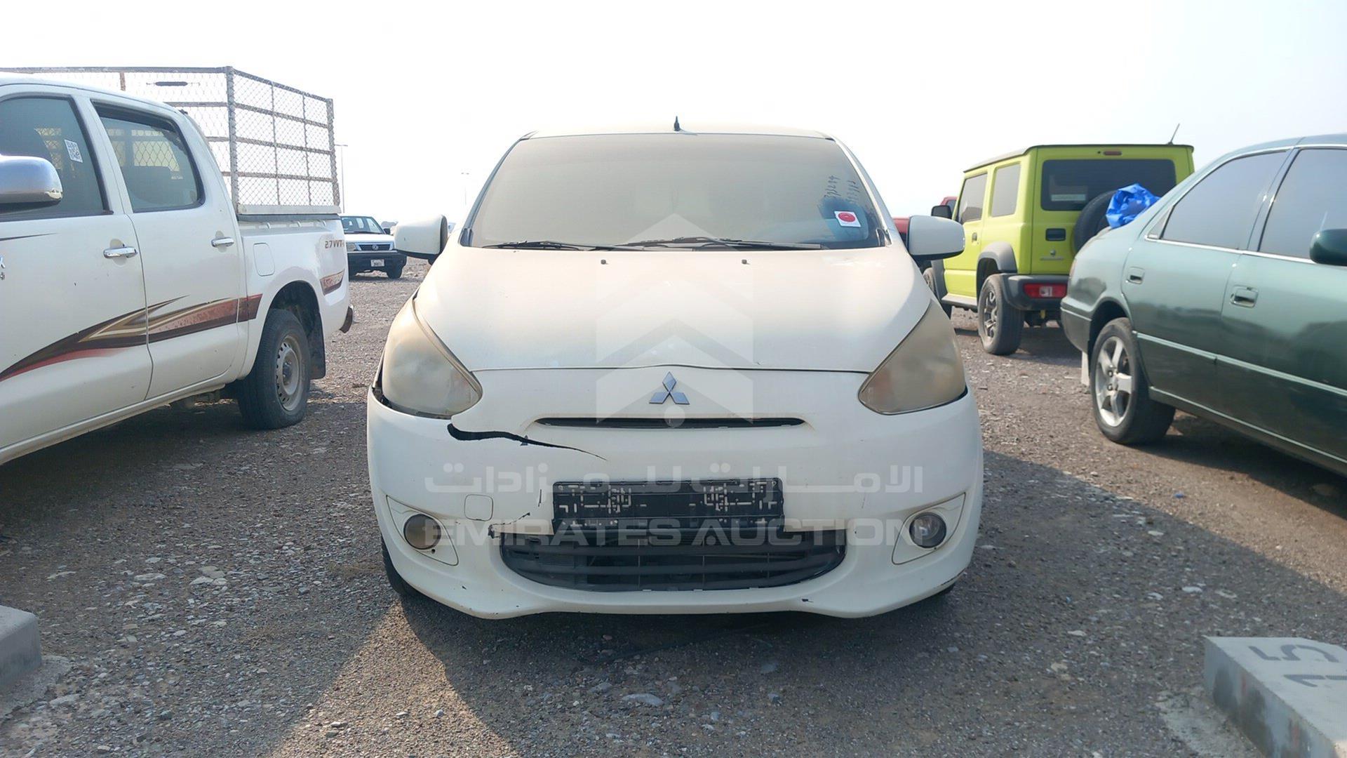 2014 MITSUBISHI MIRAGE VIN: MMBXTA03AEH008842