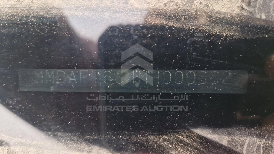 2021 Mitsubishi Attrage — VIN on Frame — Photo 6