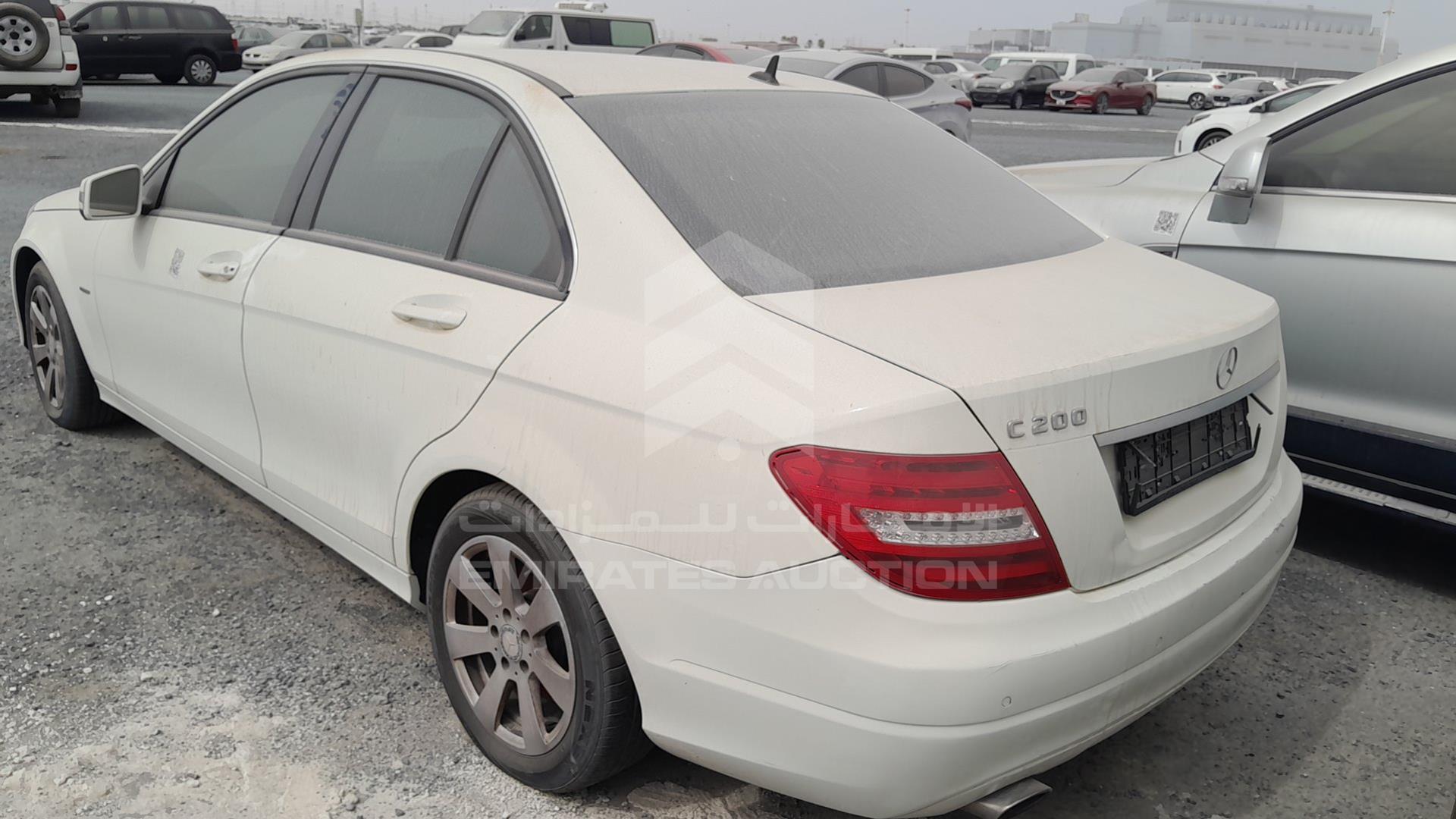 2012 MERCEDES C 200 VIN: WDDGF4JB9CA633511
